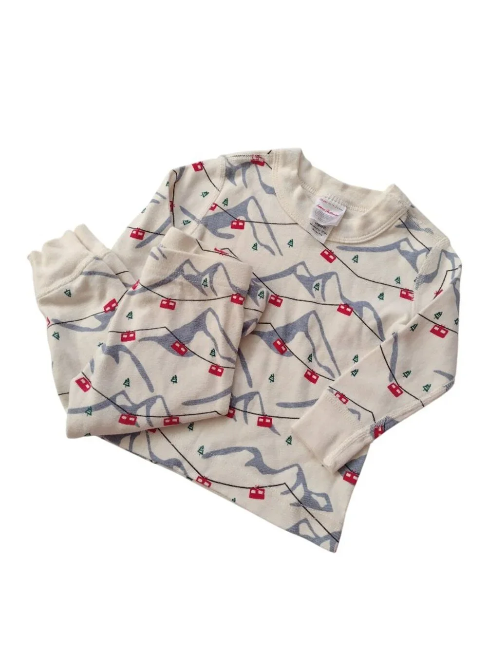 Hanna Andersson Kids Pajamas 18-24 m Gondolas Print Organic Cotton HannaJams